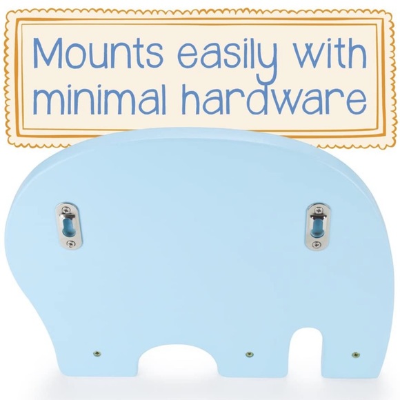 Imagination Generation Wooden Elephant Kids Clothing Rack - Picture 6 of 10